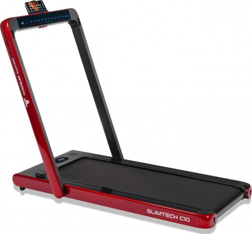 Беговая дорожка Titanium Masters Slimtech C10, красная фото 2