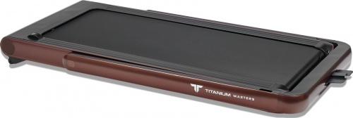 Беговая дорожка Titanium Masters Slimtech C20, коричневая фото 3