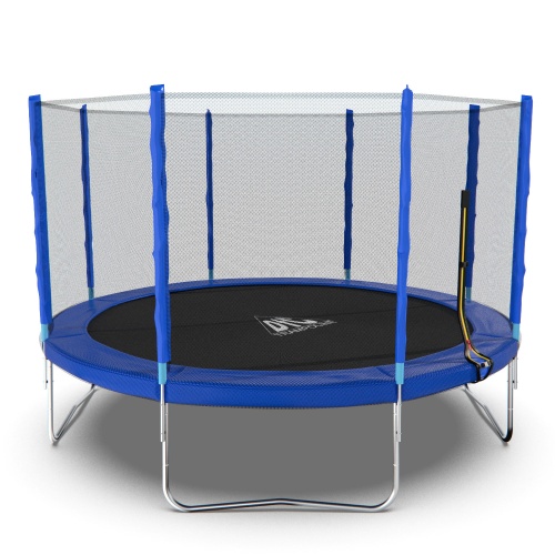 Батут DFC Trampoline Fitness с сеткой 12ft фото 4 Батут DFC Trampoline Fitness с сеткой 12ft фото 4