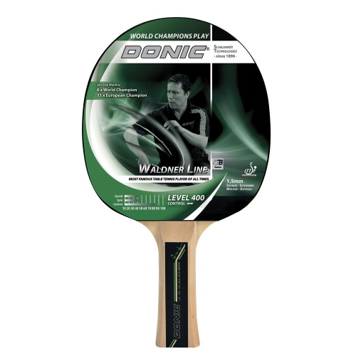 Набор DONIC Waldner 400 (1 ракетка, 3 мячика Elite 1*, чехол) фото 4