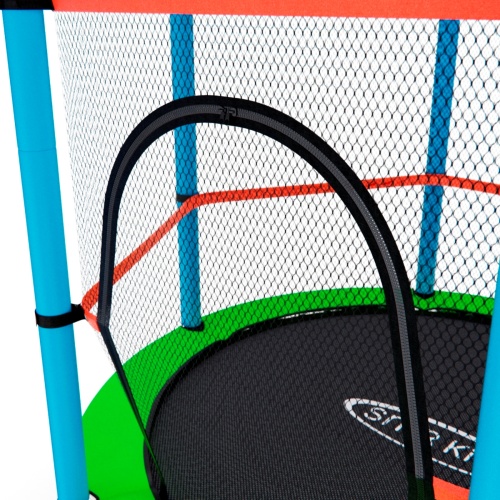 Батут детский DFC SMRKIDS 55" с сеткой, GREEN фото 6 Батут детский DFC SMRKIDS 55" с сеткой, GREEN фото 6