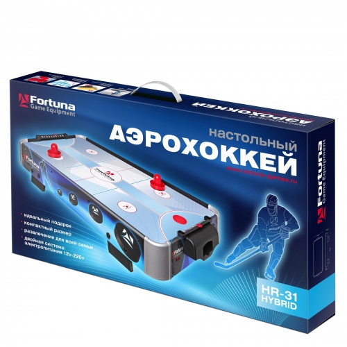 Аэрохоккей Fortuna HR-31 Blue Ice Hybrid настольный 86х43х15см фото 21