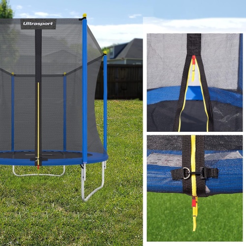 Батут DFC ULTRASPORT 6 ft с защитной сеткой фото 11 Батут DFC ULTRASPORT 6 ft с защитной сеткой фото 11