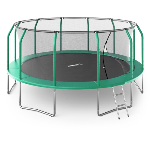 Батут UNIX Line SUPREME BASIC 16 ft (green) Батут UNIX Line SUPREME BASIC 16 ft (green)