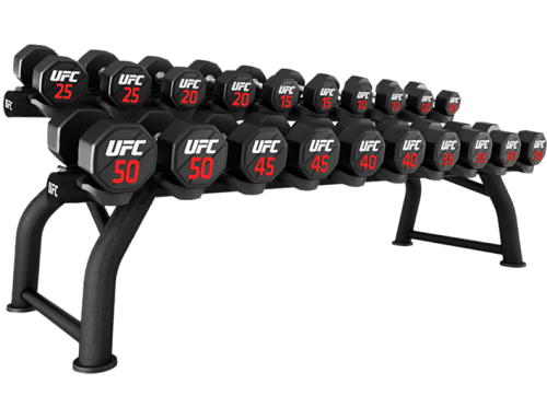 UFC Горизонтальная стойка для хранения гантелей на 10 пар фото 3 UFC Горизонтальная стойка для хранения гантелей на 10 пар фото 3