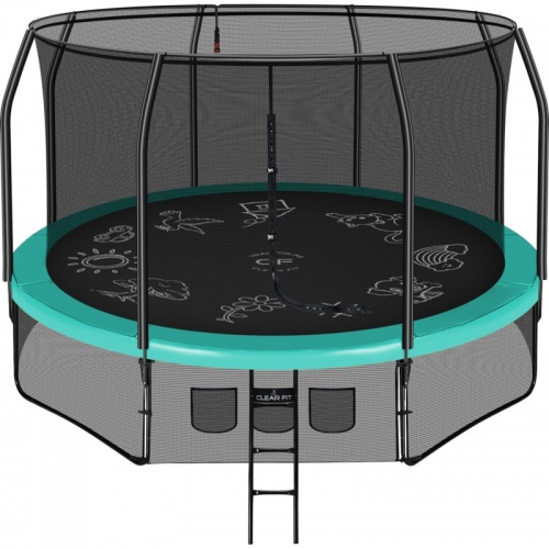Каркасный батут Clear Fit FamilyHop 12Ft фото 3 Каркасный батут Clear Fit FamilyHop 12Ft фото 3