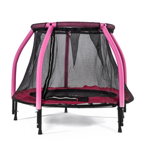 Батут DFC JUMP KIDS 48" розовый фото 3 Батут DFC JUMP KIDS 48" розовый фото 3