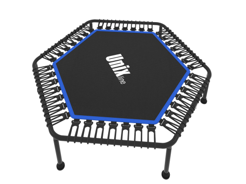 Батут UNIX Line FITNESS Lite Blue (130 cm) фото 4