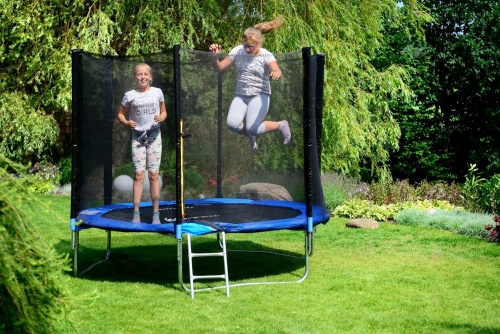Батут FunFit 252 см - 8ft синий фото 8 Батут FunFit 252 см - 8ft синий фото 8