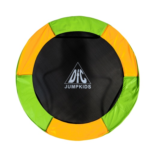 Батут DFC JUMP KIDS 55" зелено-желтый фото 4 Батут DFC JUMP KIDS 55" зелено-желтый фото 4