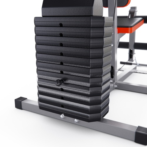 Силовой комплекс DFC HomeGym D7000-60 / стек 60 кг фото 8