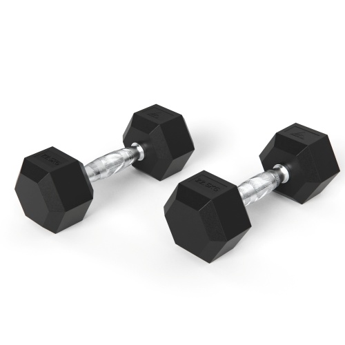 Гантели DFC Гексагональные, 2 шт. по 22.5 кг фото 3 Гантели DFC Гексагональные, 2 шт. по 22.5 кг фото 3