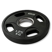 BRONZE GYM BG-PA-PL-P012 Диск олимпийский обрезиненный черный 1,25 кг