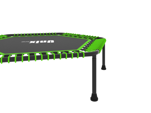 Батут UNIX Line FITNESS Lite Green (130 cm) фото 6
