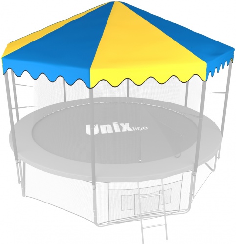 Крыша для батута UNIX Line 10 ft Blue/Yellow Крыша для батута UNIX Line 10 ft Blue/Yellow