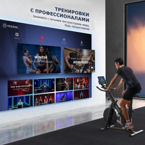 Велотренажер Yesoul BV1-W PLUS фото 8