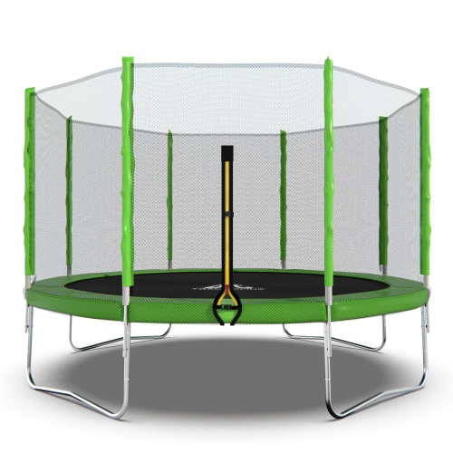 Батут DFC Trampoline Fitness с сеткой 12ft фото 3 Батут DFC Trampoline Fitness с сеткой 12ft фото 3