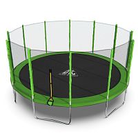 Батут DFC Trampoline Fitness с сеткой 16ft
