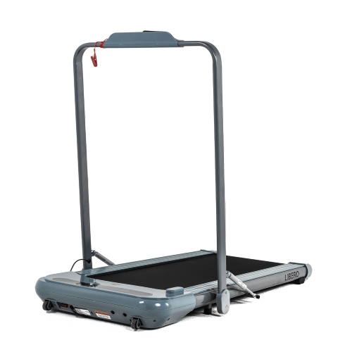 Беговая дорожка DFC LIBERO slim, серебристая T100G фото 5