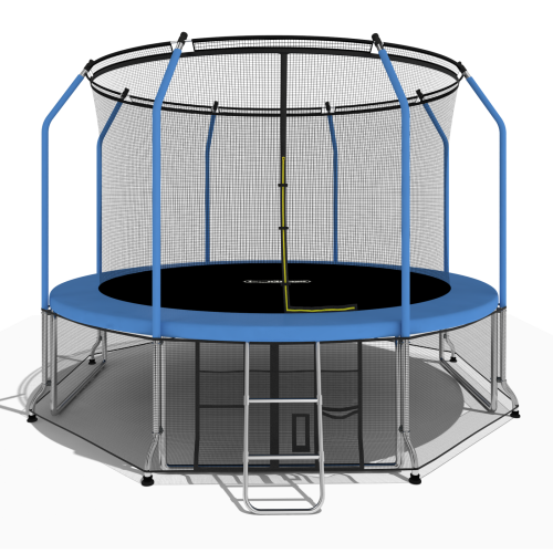Батут i-Jump Elegant 12ft blue фото 9