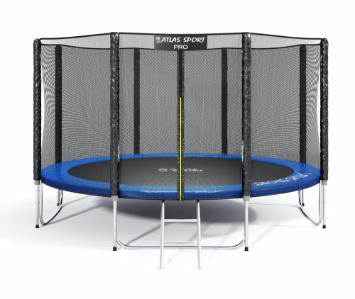 Батут Atlas Sport 404 см (13ft) PRO (усиленные опоры) BLUE Батут Atlas Sport 404 см (13ft) PRO (усиленные опоры) BLUE