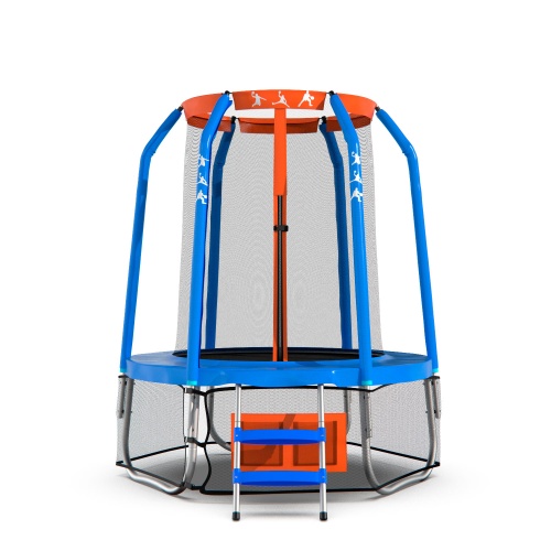 Батут DFC JUMP BASKET 5ft внутр.сетка (152cм) БЕЗ лестницы! фото 3 Батут DFC JUMP BASKET 5ft внутр.сетка (152cм) БЕЗ лестницы! фото 3