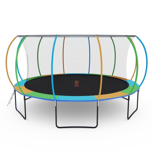 Батут с сеткой DFC A.KOU KIDS 16ft с лестницей (2 короба) фото 5 Батут с сеткой DFC A.KOU KIDS 16ft с лестницей (2 короба) фото 5