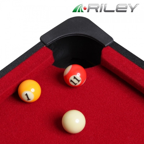 Бильярдный стол Riley Пул 1,5фт с комплектом аксессуаров 46x23x14см фото 6