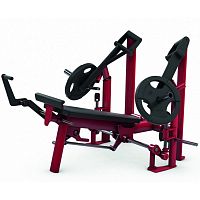 Жим от груди с отрицательным наклоном 12° с независимыми рычагами Gym80 Pure Kraft 4346