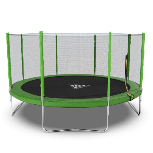 Батут DFC Trampoline Fitness с сеткой 14ft фото 4