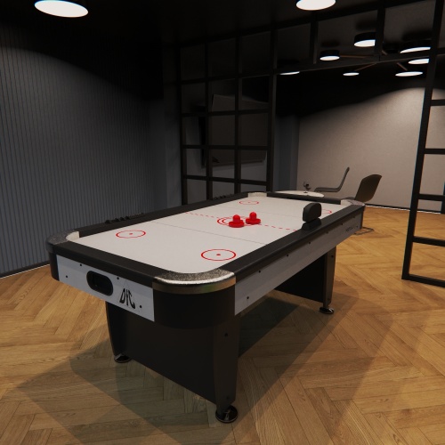 Игровой стол - аэрохоккей DFC HAMBOURG 7ft фото 11 Игровой стол - аэрохоккей DFC HAMBOURG 7ft фото 11
