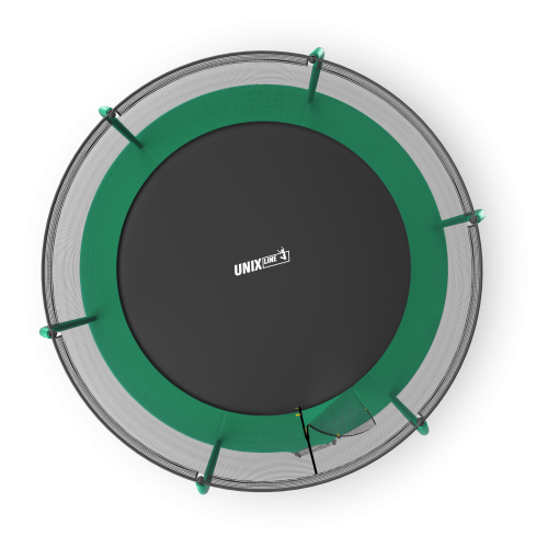 Батут UNIX Line SUPREME BASIC 8 ft (green) фото 14 Батут UNIX Line SUPREME BASIC 8 ft (green) фото 14