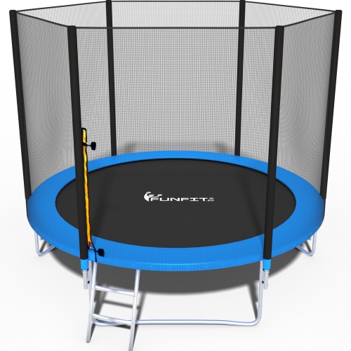 Батут FunFit 252 см - 8ft синий фото 15 Батут FunFit 252 см - 8ft синий фото 15