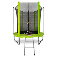 ARLAND Батут  6FT с внутренней страховочной сеткой и лестницей (Light green) (СВЕТЛО-ЗЕЛЕНЫЙ)