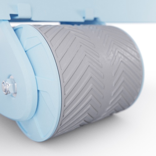 Тренажёр для пресса AB Roller SND голубой с ковриком  45 х 30 x 3.5 cм фото 9