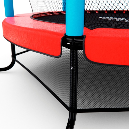 Батут детский DFC SMRKIDS 55" с сеткой, RED фото 5 Батут детский DFC SMRKIDS 55" с сеткой, RED фото 5