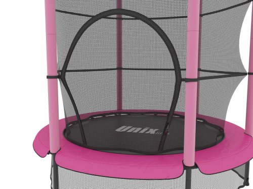Батут UNIX line Kids 4,6 ft Pink (140 cm) фото 3 Батут UNIX line Kids 4,6 ft Pink (140 cm) фото 3