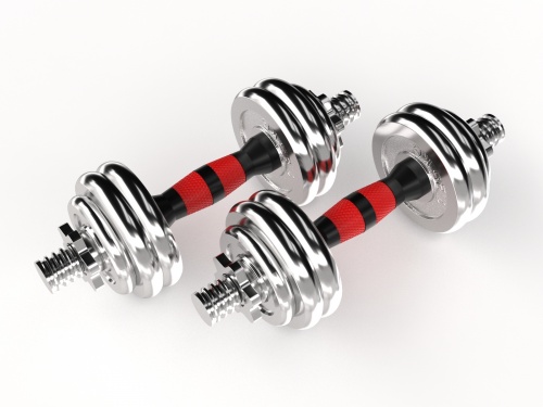 Набор гантелей UNIXFIT в кейсе 15kg фото 3