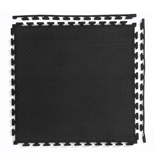 Будо-мат, 100 x 100 см, 25 мм, цвет чёрный Будо-мат, 100 x 100 см, 25 мм, цвет чёрный