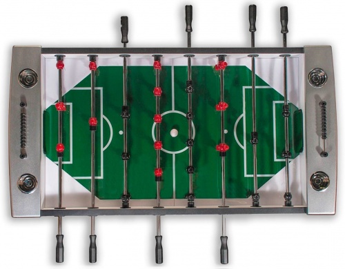 Настольный футбол (кикер) «Inter» (148.5 х 78 х 90 см, черный) фото 4