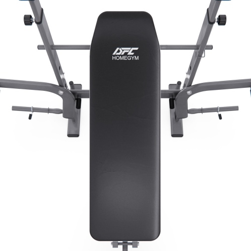 Скамья со стойками под штангу DFC D703 PRO с партой для бицепса фото 6 Скамья со стойками под штангу DFC D703 PRO с партой для бицепса фото 6