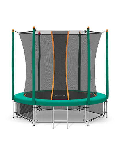 Детский батут Hasttings Classic Green (2,44 м) с внутренней защитной сеткой