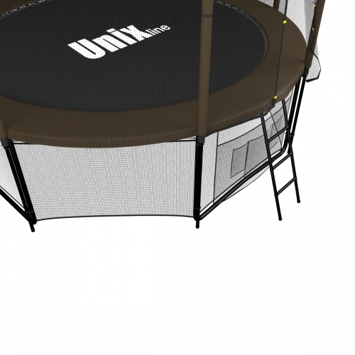 Батут UNIX line Black&Brown 8 ft (outside) фото 6 Батут UNIX line Black&Brown 8 ft (outside) фото 6