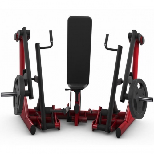 Жим от груди сидя со сведением с независимыми рычагами Gym80 Pure Kraft 4328 Жим от груди сидя со сведением с независимыми рычагами Gym80 Pure Kraft 4328