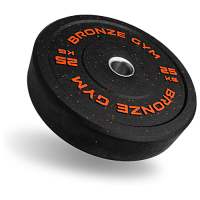 BRONZE GYM BG-BMP-25 Диск бамперный  25 кг
