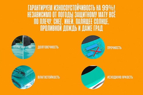 Батут Hasttings Classic Green (1,82 м) фото 4 Батут Hasttings Classic Green (1,82 м) фото 4
