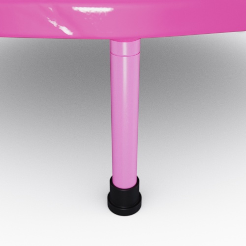 Батут с поручнем DFC JUMPFIT 36'' розовый фото 5