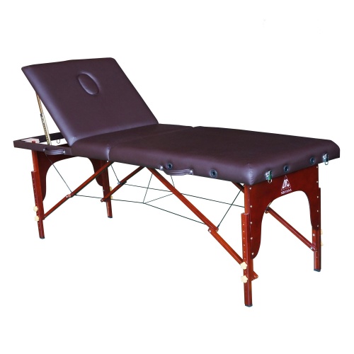 Массажный стол DFC NIRVANA Relax Pro, цвет коричневый фото 3 Массажный стол DFC NIRVANA Relax Pro, цвет коричневый фото 3