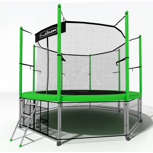Батут i-Jump Classic 10ft green фото 5