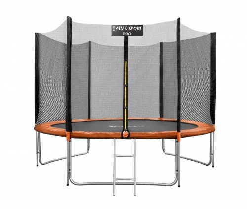 Батут Atlas Sport 312см (10ft) PRO ORANGE Батут Atlas Sport 312см (10ft) PRO ORANGE